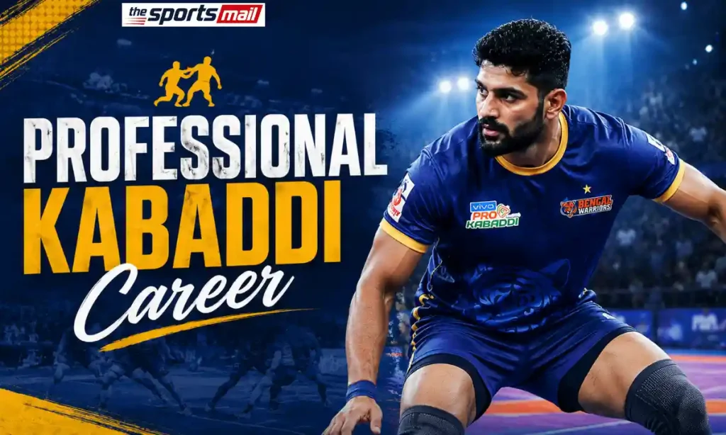 Professional Kabaddi Career